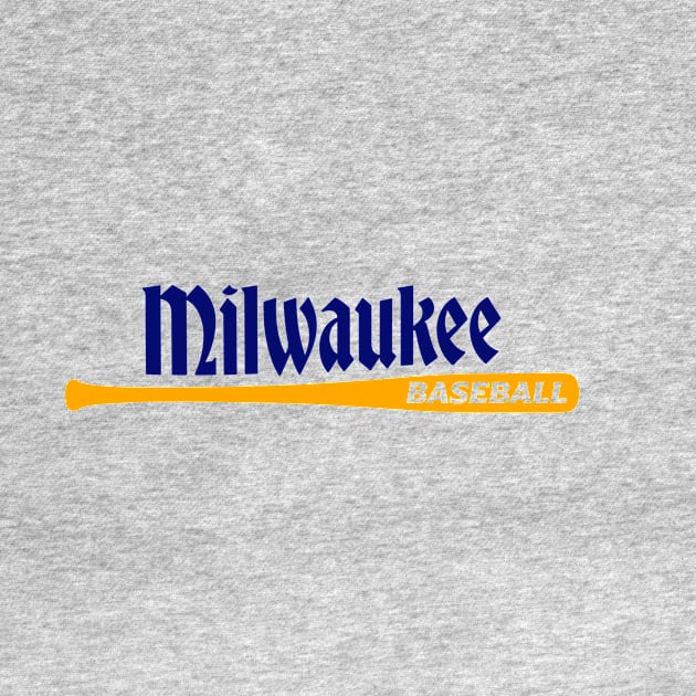 Milwaukee Baseball by Throwzack